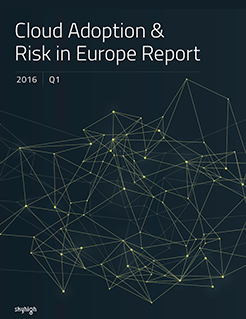 Cloud Adoption & Risk in Europe Q1 2016